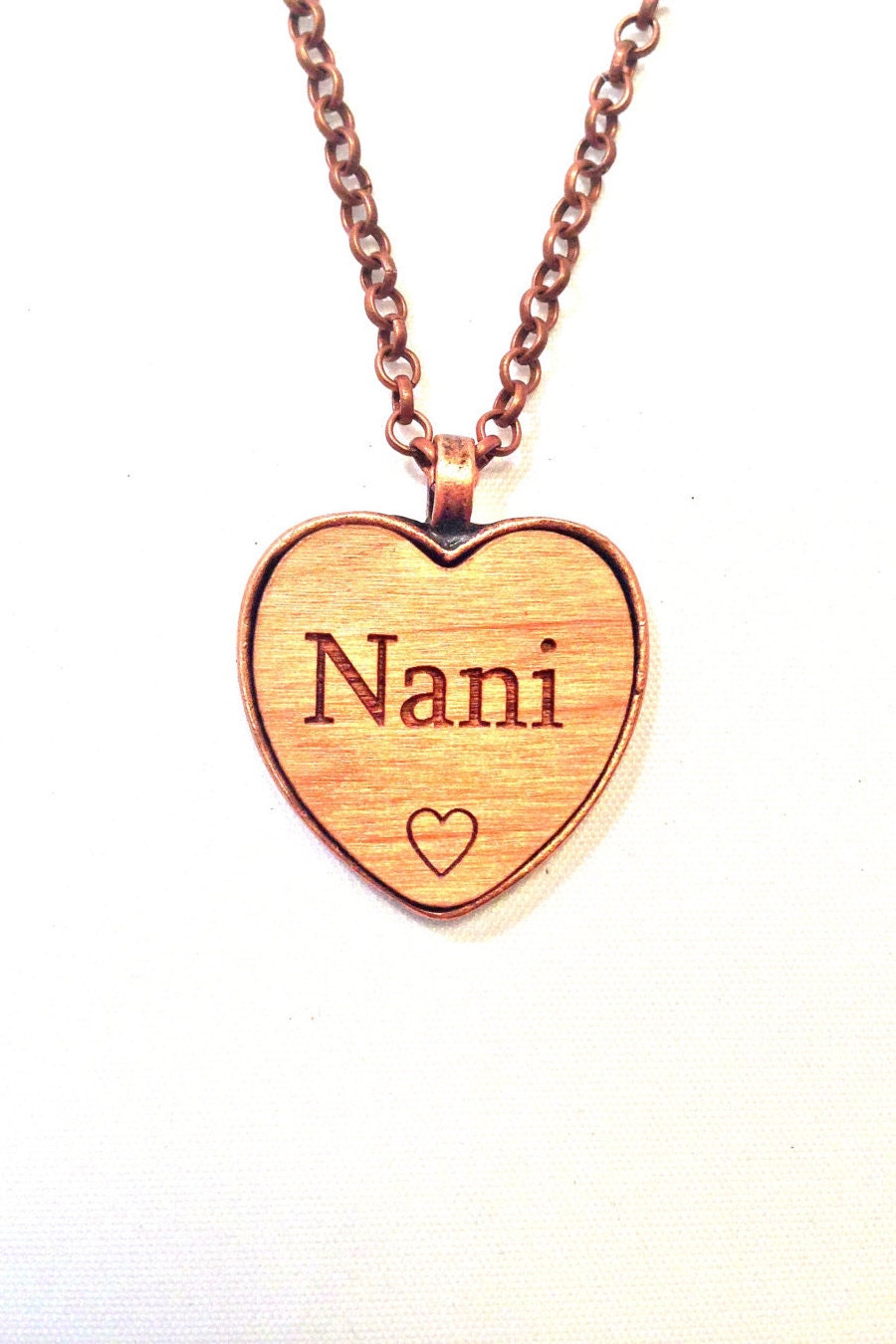 Buy NANI HEART Necklace Pendant Nani's Jewelry Necklace Nani ...