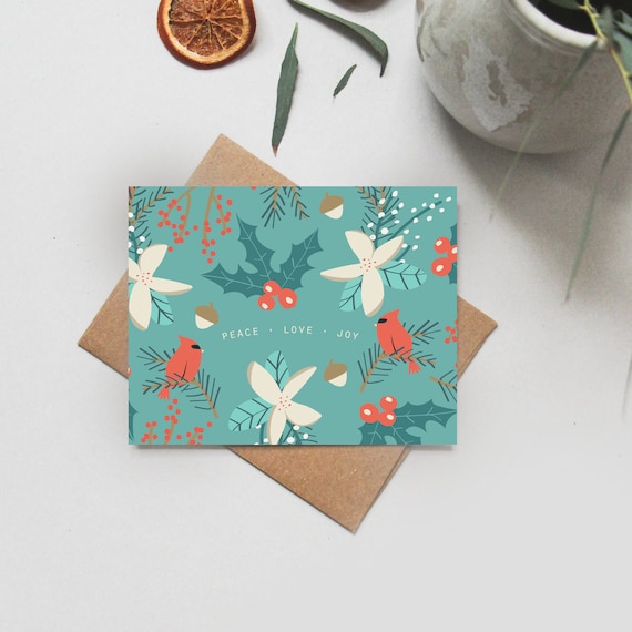 Christmas Cards Holiday Cards Christmas Gift Holiday Etsy