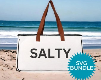 Beach SVG Bundle | Tote Bag, T-Shirt Designs (Cricut, Silhouette)