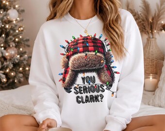 You Serious Clark Unisex Crewneck Sweatshirt