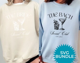Bridal Party SVG Bundle | T-Shirt Designs, Cricut & Silhouette Files