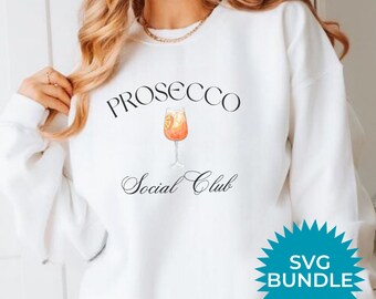 Cocktail Social Club SVG Bundle | Bridal Party, Cricut, Silhouette