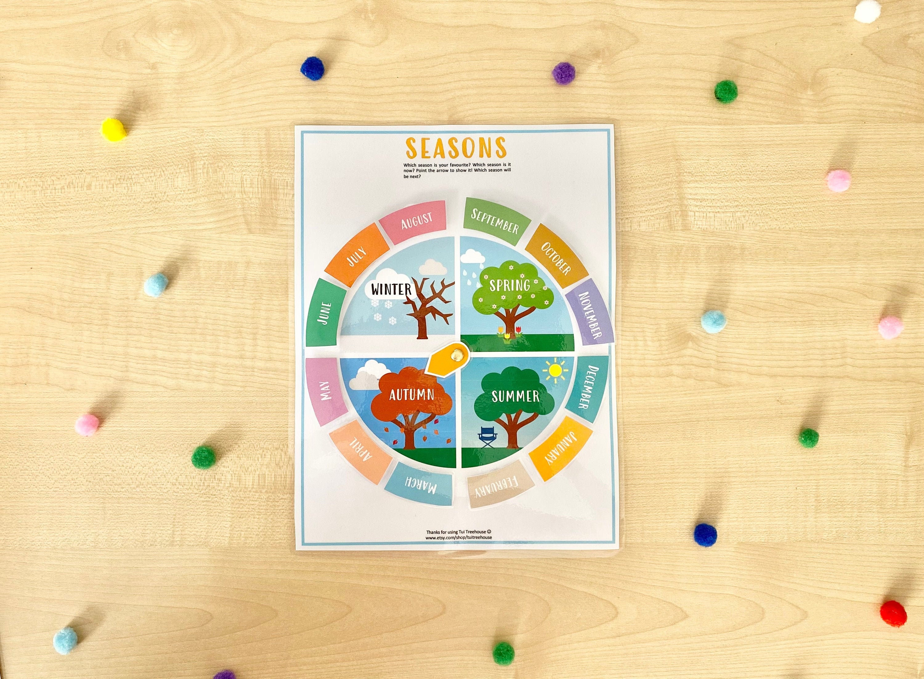 Seasons Printable In Te Reo Maori Months Of The Year Busy Book Sheet seasons-printable-in-te-reo-maori-months-of-the-year-busy-book-sheet