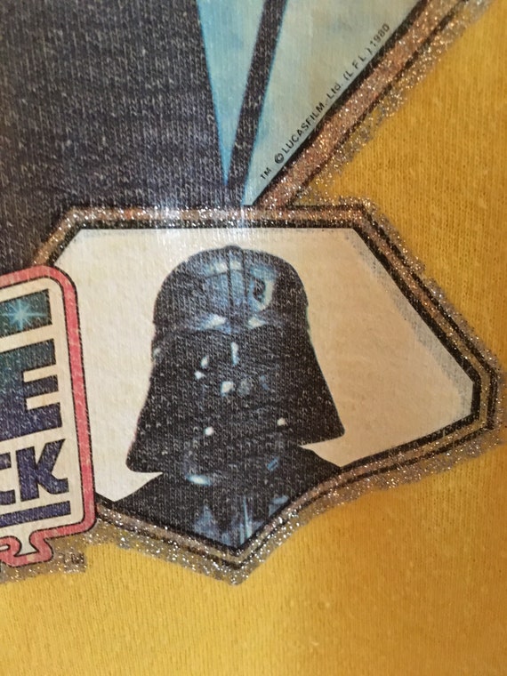 VTG STAR WARS The Empire Strikes Back T-Shirt Iro… - image 4