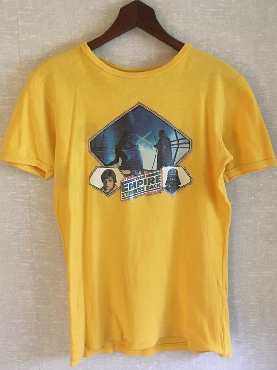 VTG STAR WARS The Empire Strikes Back T-Shirt Iro… - image 1