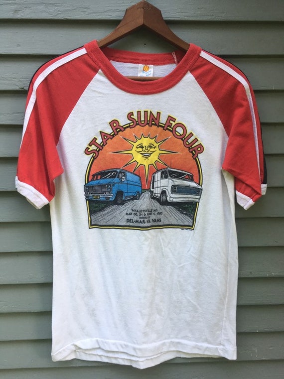 VTG VANNIN' Van Rally T SHIRT Excellent 