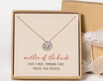 Presente para a mãe da noiva, presente para a mãe do noivo, presente para chá de panela, presente de casamento, joias para noivas, colar de cristal