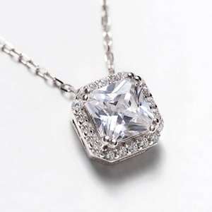 Bridal Jewelry, Wedding Necklace, Bridal Necklace, Wedding Jewelry, Silver Jewelry, Wedding Accessories Pendant Necklace Halo Pendant N429