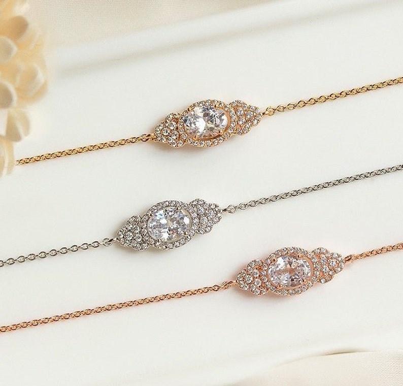 Bridesmaid Jewelry Set Gift Rose Gold Jewelry Set Rose Gold Etsy