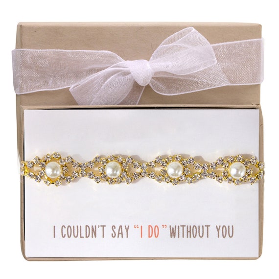 Bridesmaid Gift, Wedding Gift, Bridal Shower Gift, Bridesmaid Jewelry, Bridal Gift, Pearl Bracelet, Bridal Jewelry