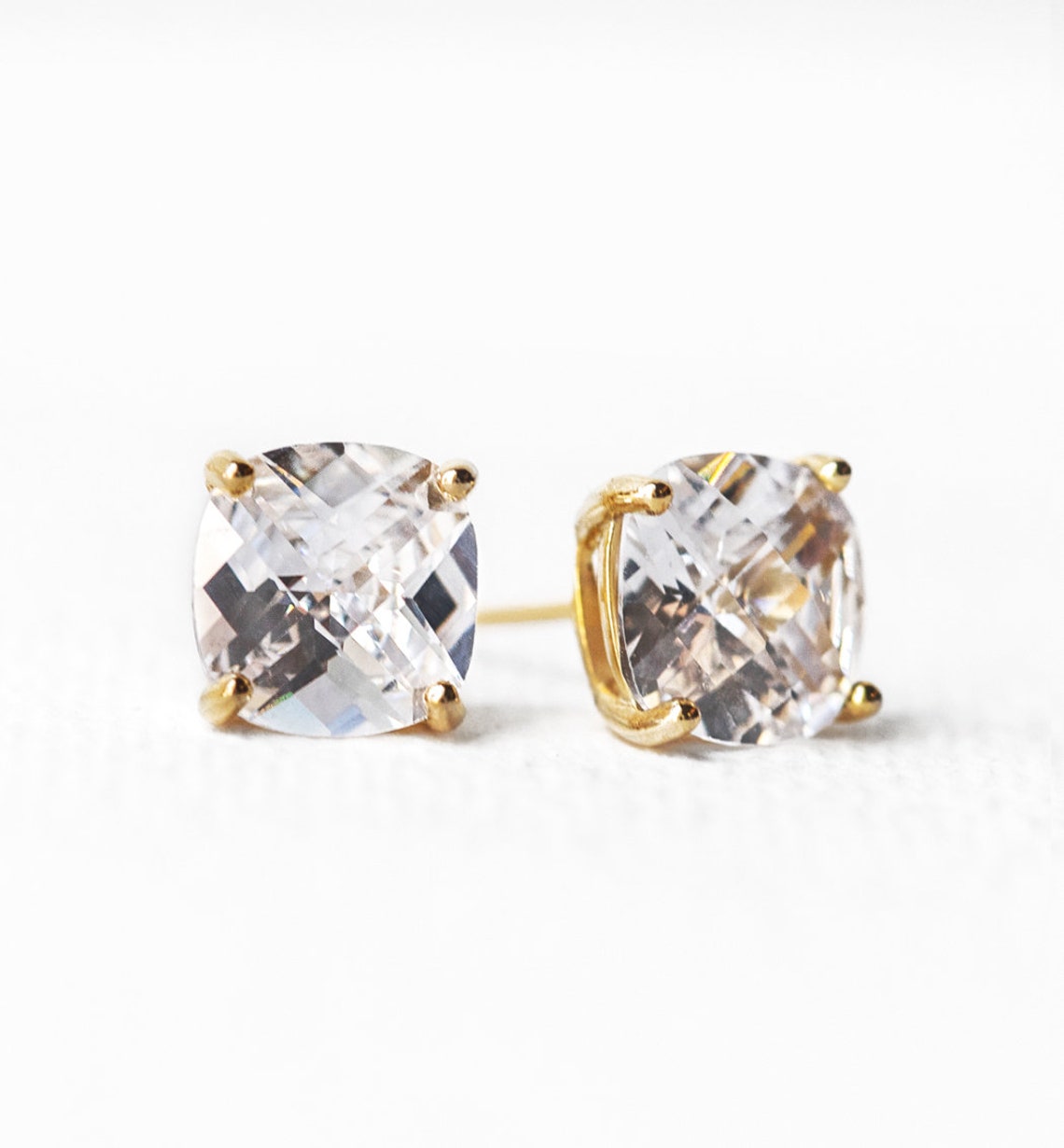 Wedding Earrings Stud Earrings Bridal Jewelry Crystal | Etsy