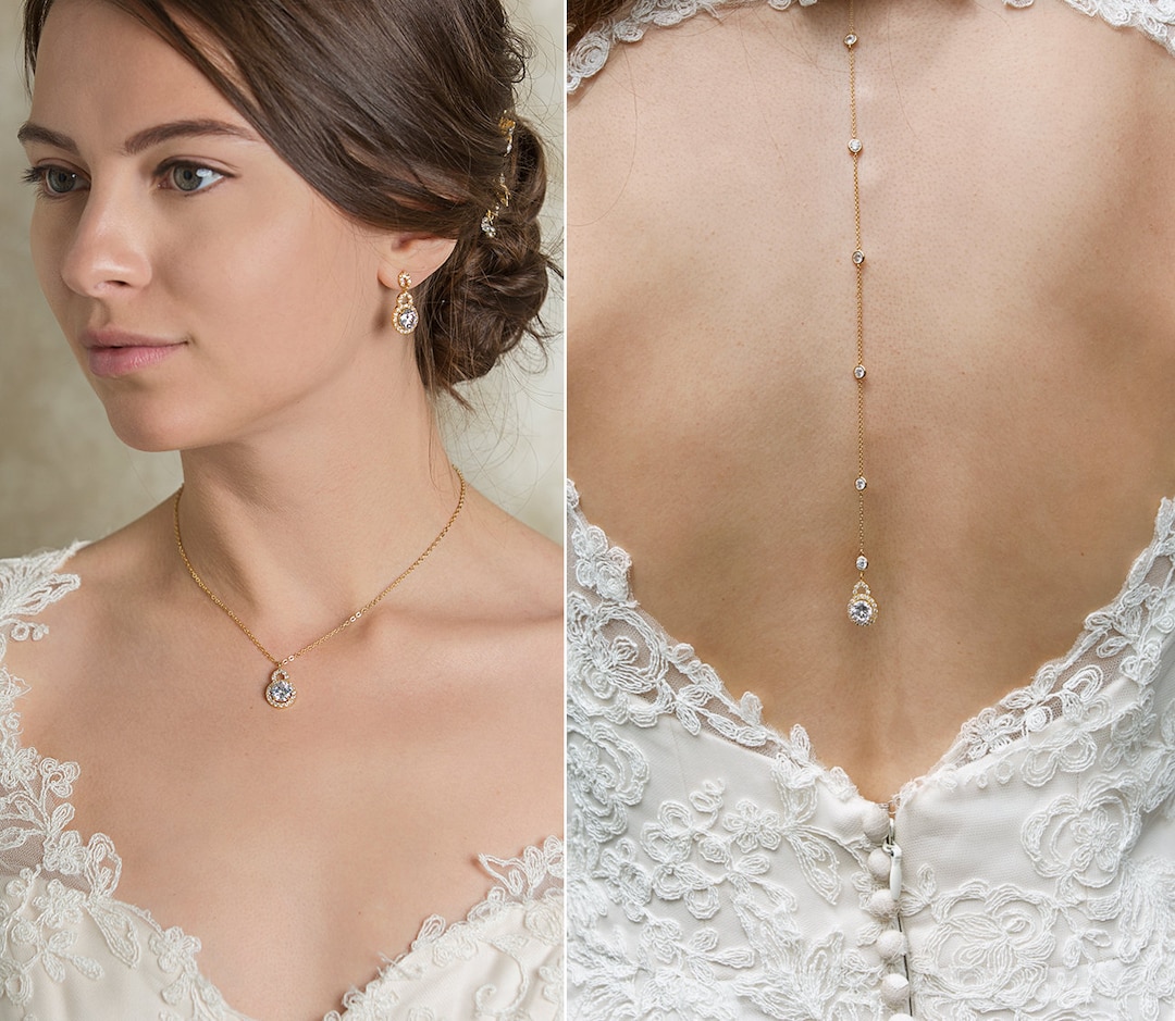 Tipo De Escote Collar Para Vestido En Cuello V Boda Collar Para