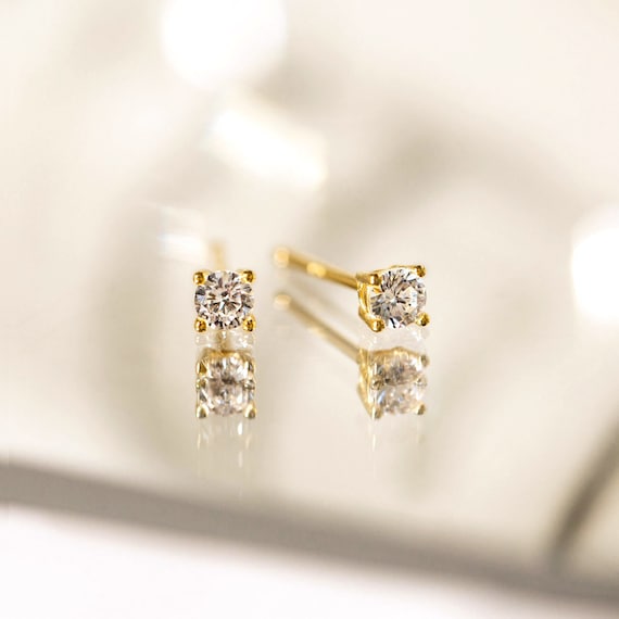 Stud Earrings, Gold Stud Earrings, Tiny Stud Earrings Set – AMYO Jewelry