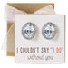 Bridesmaid Earring, Bridesmaid Gift, Silver Stud Earrings, Bridal Party Silver Jewelry, E268-2 