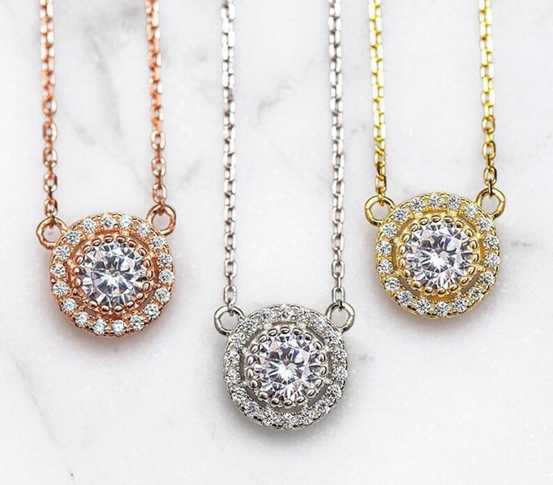 Bridesmaid Gift Bridal Party Jewelry Set Silver Jewelry Set Etsy