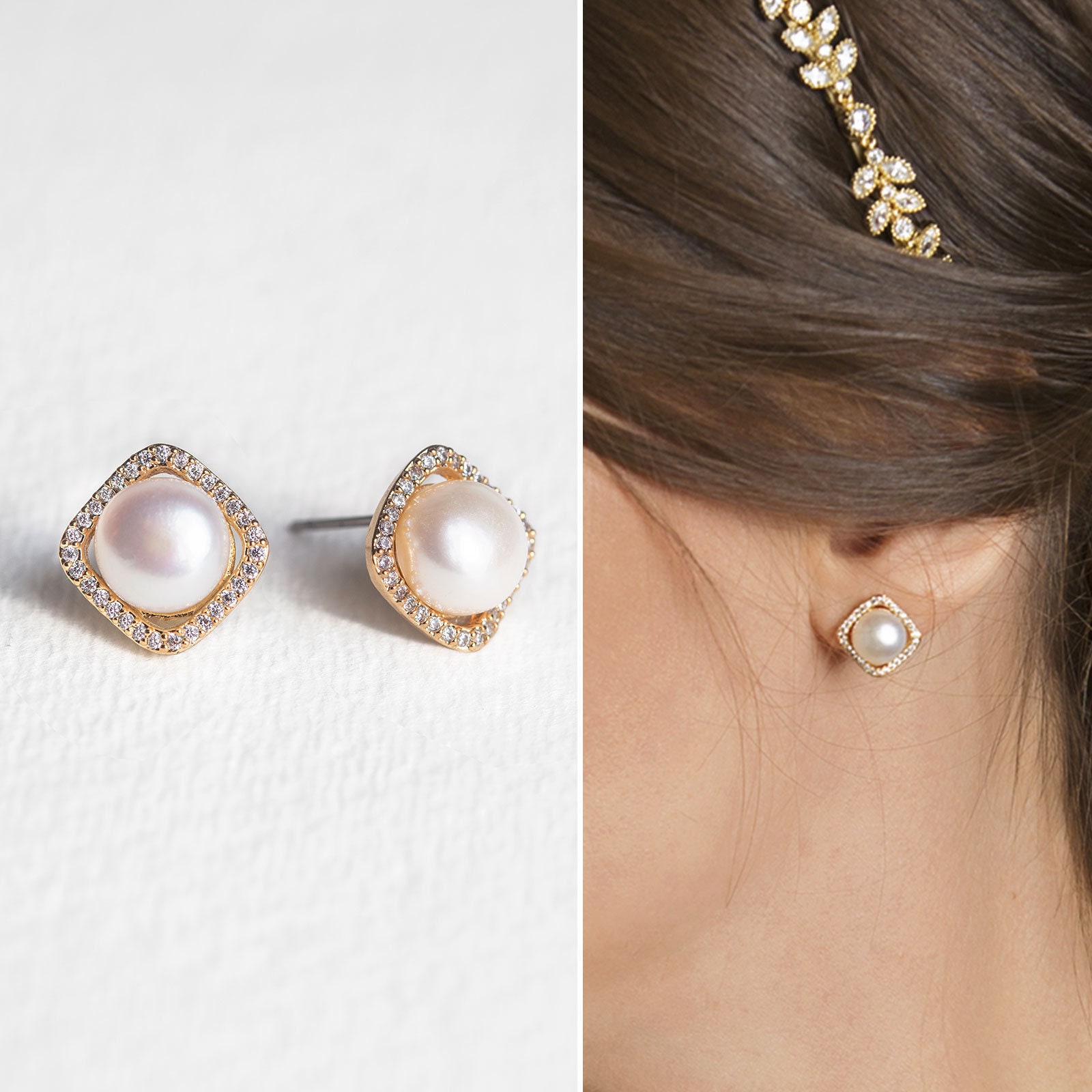 The 15 Best Pearl Bridal Earrings of 2023
