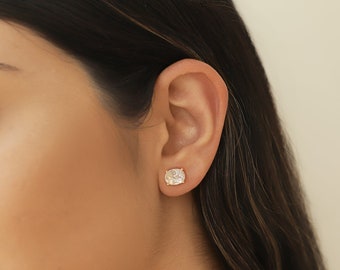 Stud Earrings, Bridal Earrings, Wedding Earrings, Minimalist Jewelry, Crystal Jewelry, Bridal Jewelry, Gift For Bride