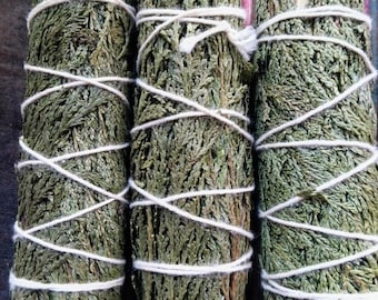Cedar Smudge Stick, 4" Healing Cleansing