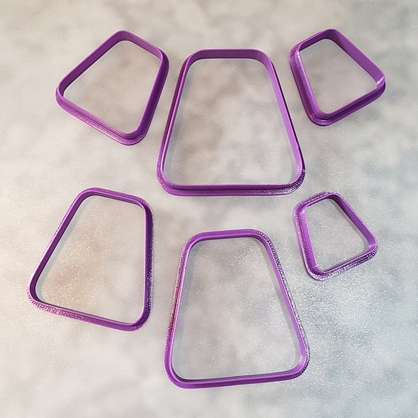 Polymer Clay Cutters #061 Trapezoid Shape