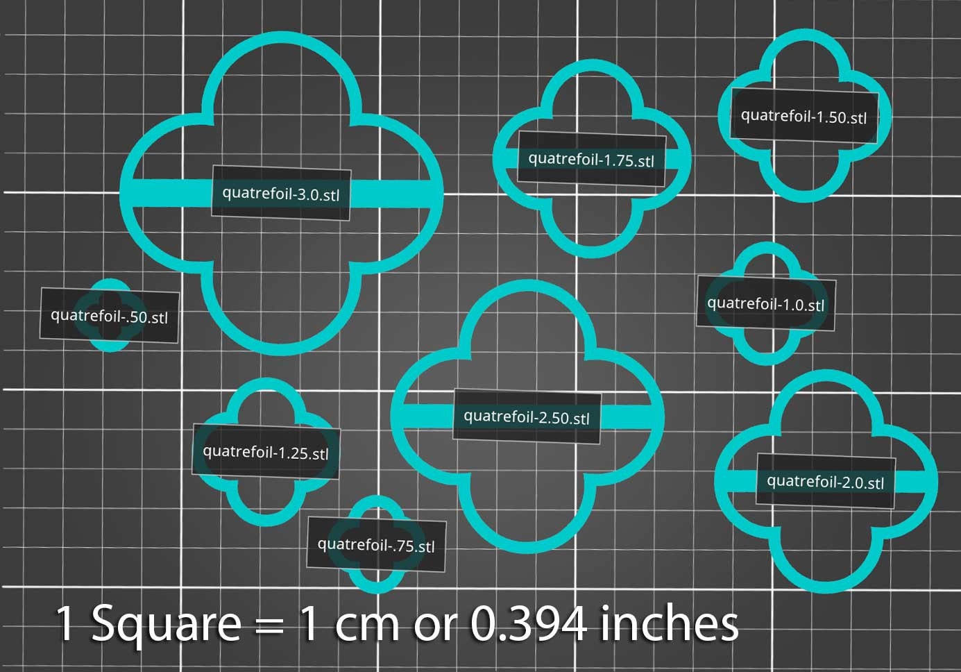 ポリマークレイカッター #678- 四つ葉 - Etsy 日本