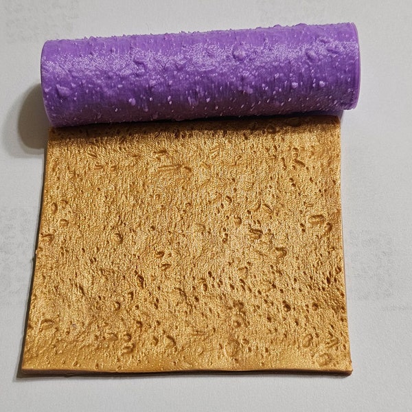 Polymer Clay Cutters #1200- Sponge Texture Roller 3 inches