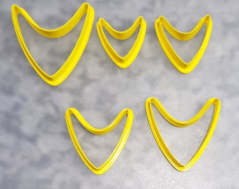 Polymer Clay Cutters  #076 ARROW TIP  Shape