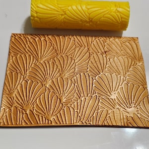 Polymer Clay Cutters #1163- Scallop Shells #2 Texture roller