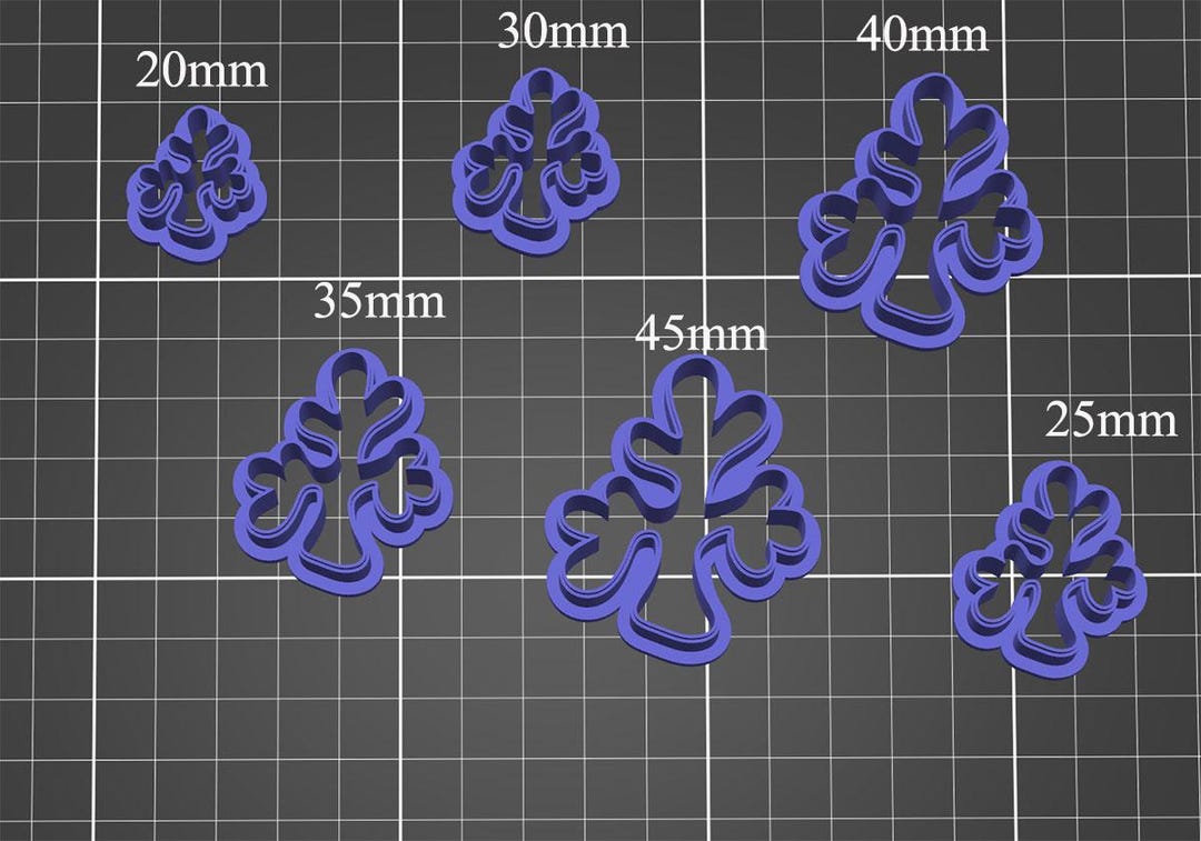 ポリマークレイカッター 1415 - シーコーラルミラーまたはシングル