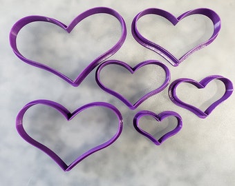 Polymer Clay Cutters #062 Fat Heart Shape