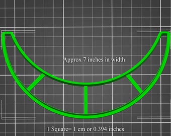 Polymer Clay Cutters  #410 Necklace Collar 1