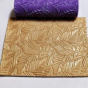 Emporte-pièces en pâte polymère n° 1265 - Feuilles de palmier n° 3