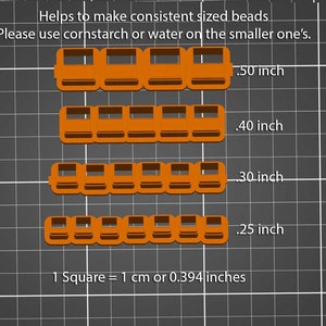 Polymer Clay Cutters Square Multicutters