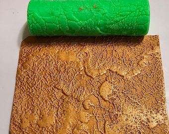 Polymer Clay Cutters #1200- Mycelium Texture Roller