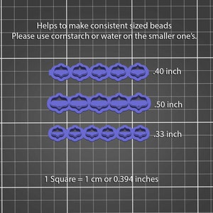 Polymer Clay Cutters - Curvy Tiles multicutter (de korsar varandra)
