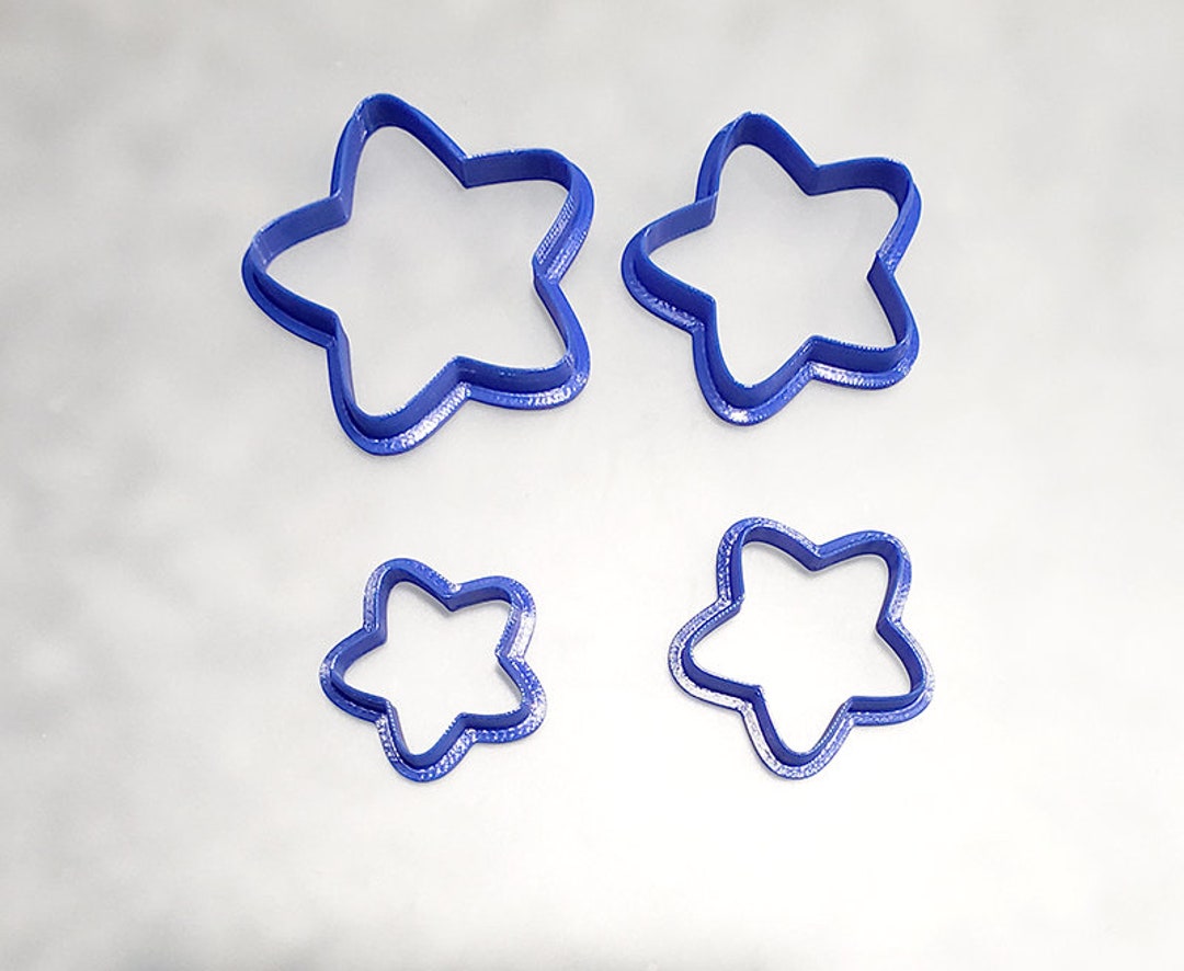 ポリマークレイカッター 120 ポリマークレイカッター #120-スターファット #1シェイプ - Etsy 日本