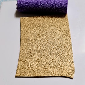 Polymer Clay Cutters -1272- Art Deco #6 Texture Roller 3 inches