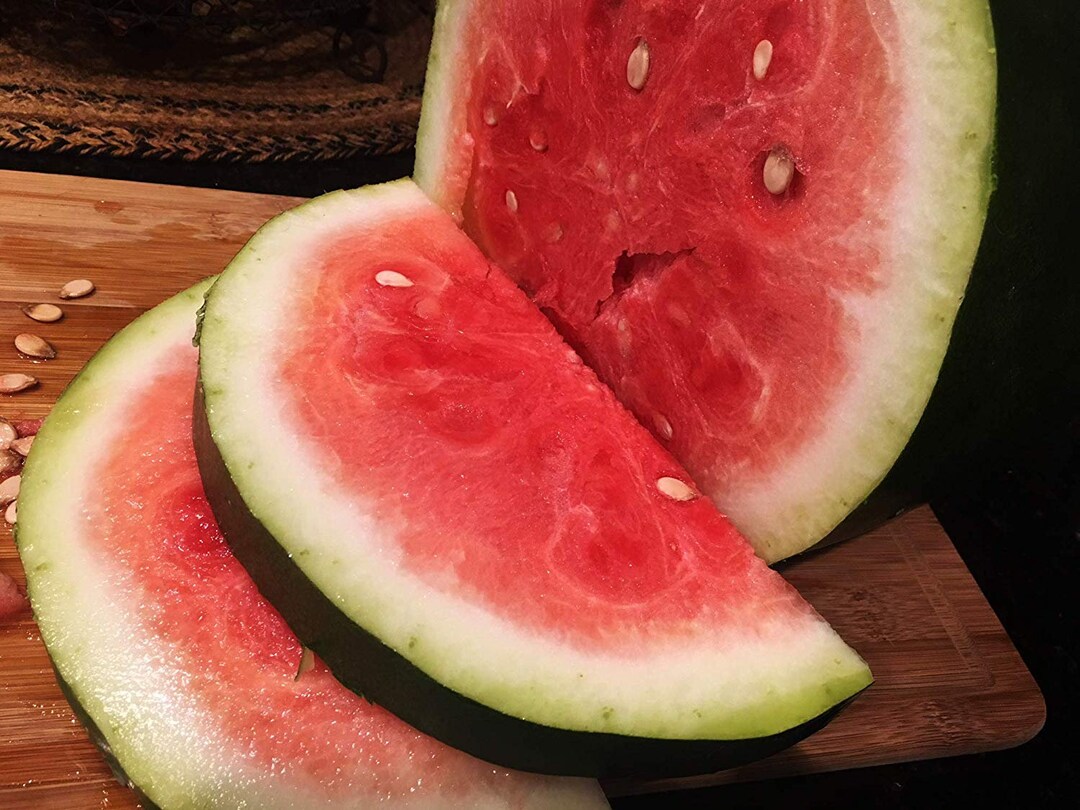 Bradford Watermelon Seed Packet Super Sweet Southern Heirloom Etsy