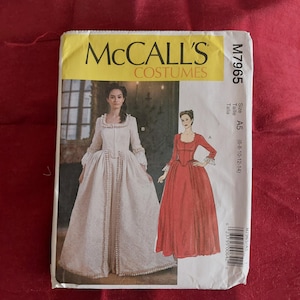 Halloween, Cosplay, Outlander Style 18 Century dress McCall&#39;s M7965