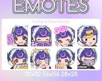 Emote di Juno Overwatch su Twitch