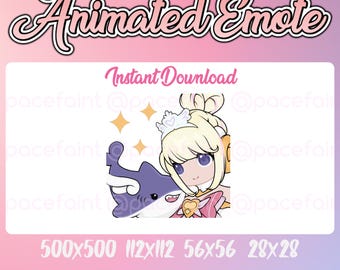 Emote animata di Juno Mythic Overwatch per Twitch