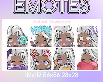 Emote Twitch di Storm Marvel Rivals