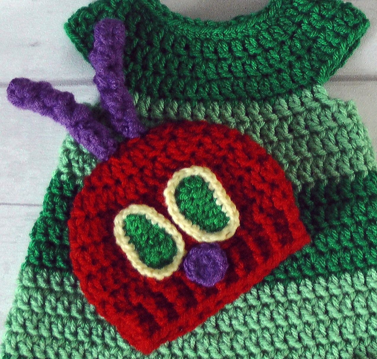 Hungry Caterpillar Hat \u0026 Dress Set 
