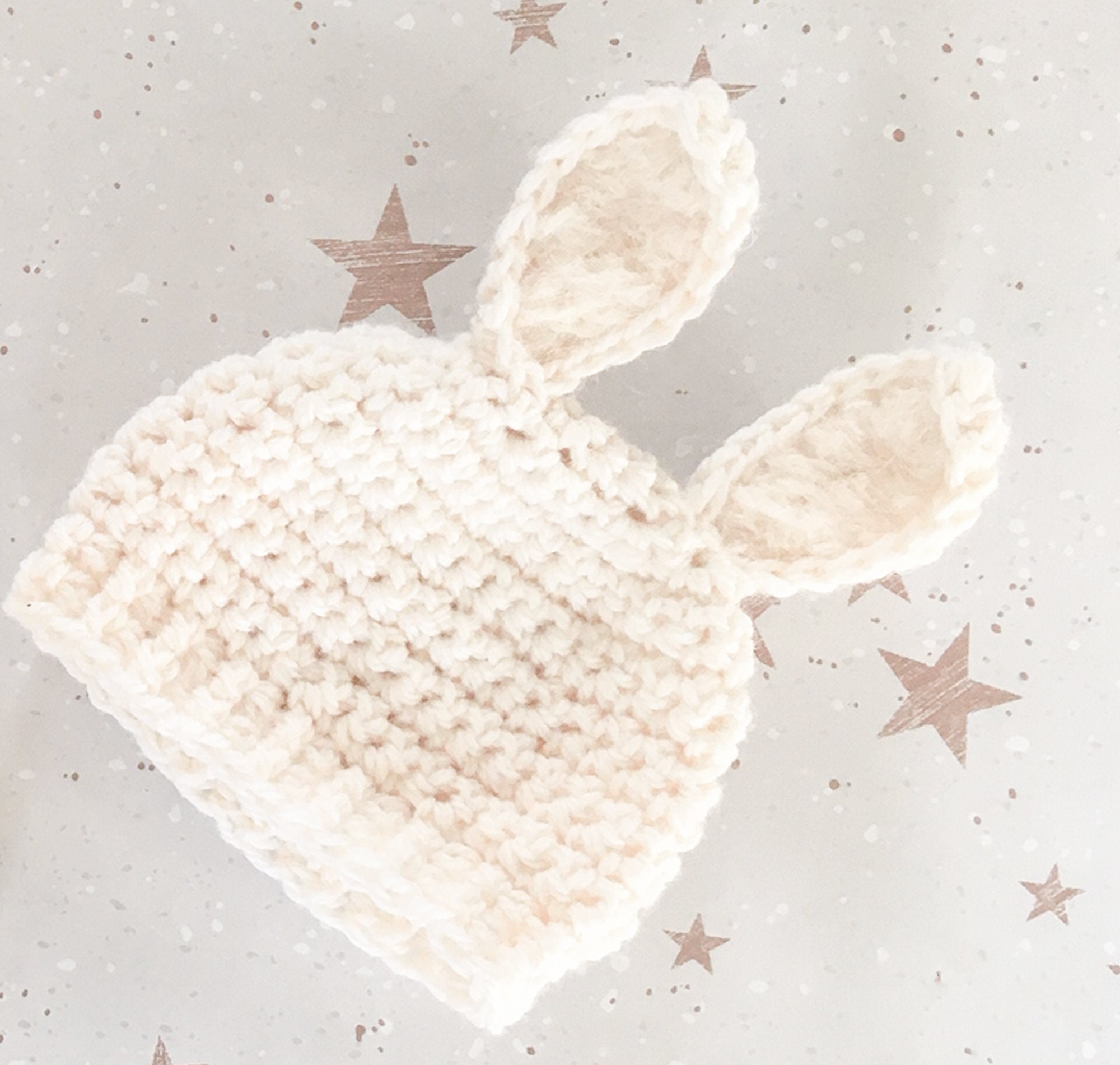 English PDF Crochet Pattern Little Bunny Hat and Nappy/diaper - Etsy UK
