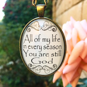 All of My Life in Every Season Necklace