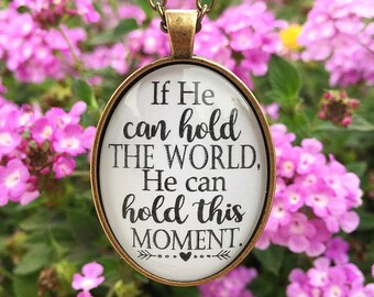 Hold This Moment Pendant Necklace