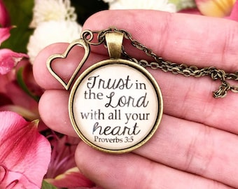 Trust in the Lord Necklace