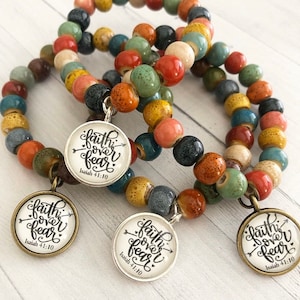 Faith Over Fear Bracelet