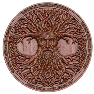 Ancient Tree of Life Elder 3D STL Model for CNC Router, Laser Engraving & 3D Printing - Digital Download