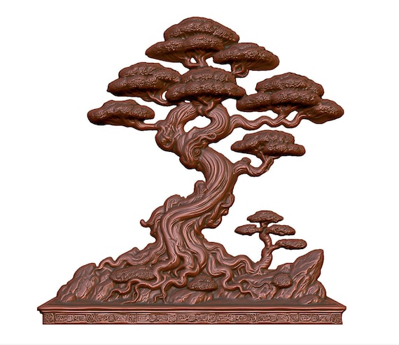 Bonsai Tree 3D Model STL File: CNC Router, Laser, 3D Printing (digital  Download) - Etsy Australia