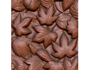 Autumn Leaf Wall Panel 3D Model: CNC Router, Laser Engraving (Digital Download STL File)
